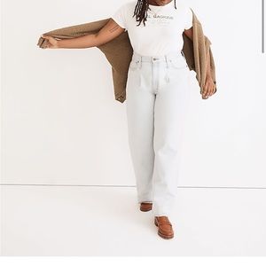 Madewell super wide leg jeans